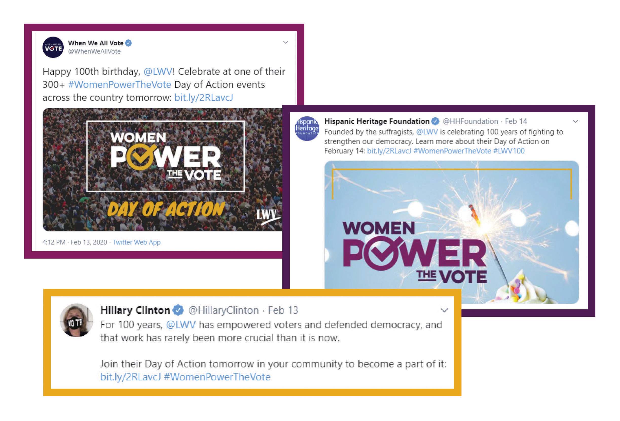 Day of Action Tweets Day of Action Select Tweets