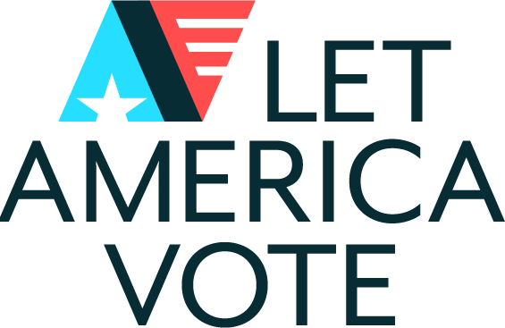 Logo for Let America Vote