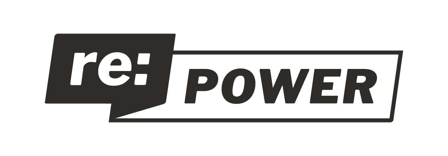 Logo for re:power