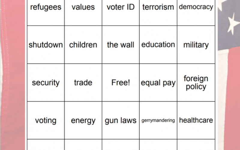 SOTU bingo