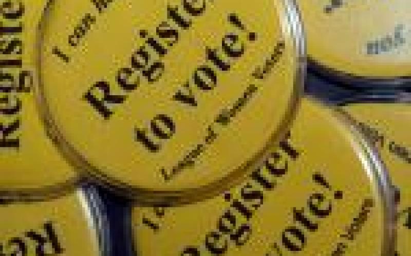 Register to Vote! Buttons