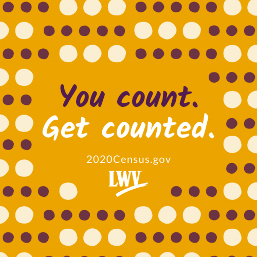 You count. Get counted. 2020Census.gov
