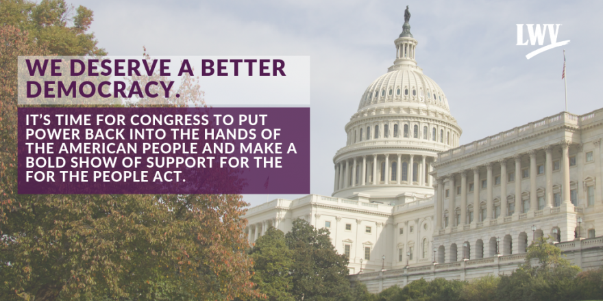 We deserve a better democracy.