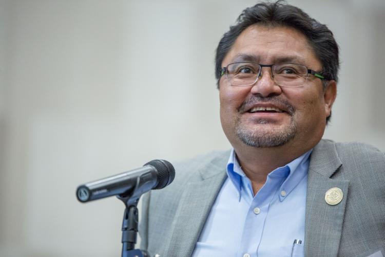 Leonard Gorman, Executive Director of the Navajo Nation Human Rights Commission