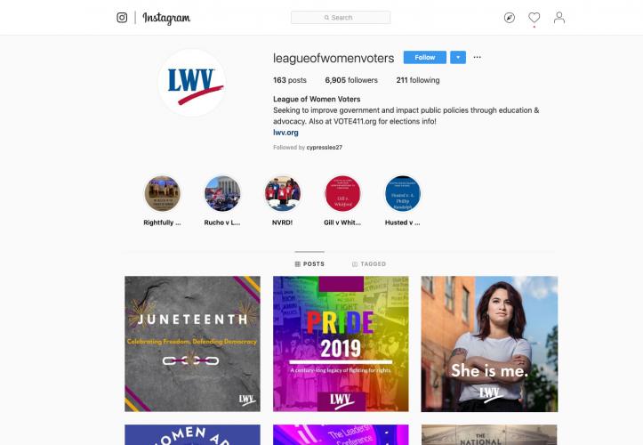 She Is Me Instagram Profile Mockup