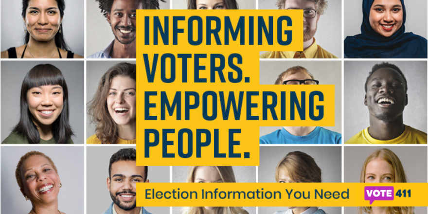 Informing voters empowering people vote411