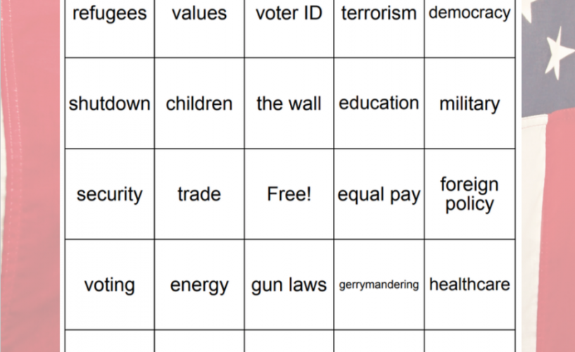 SOTU bingo