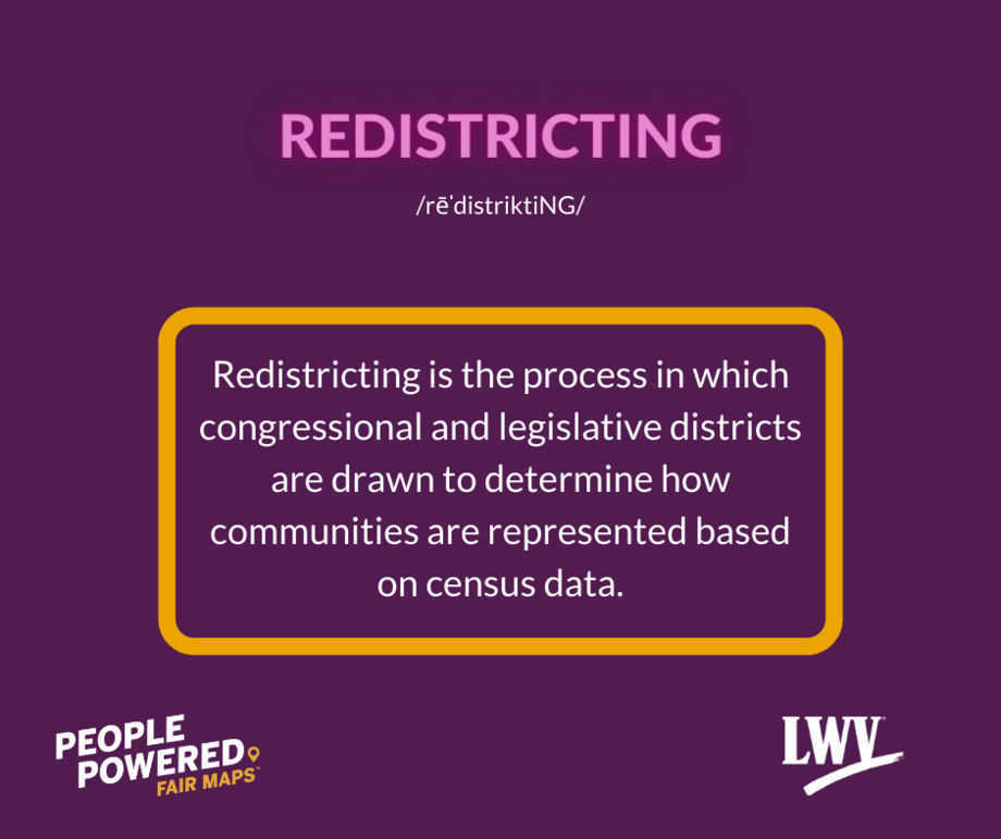 Definition of redistricting