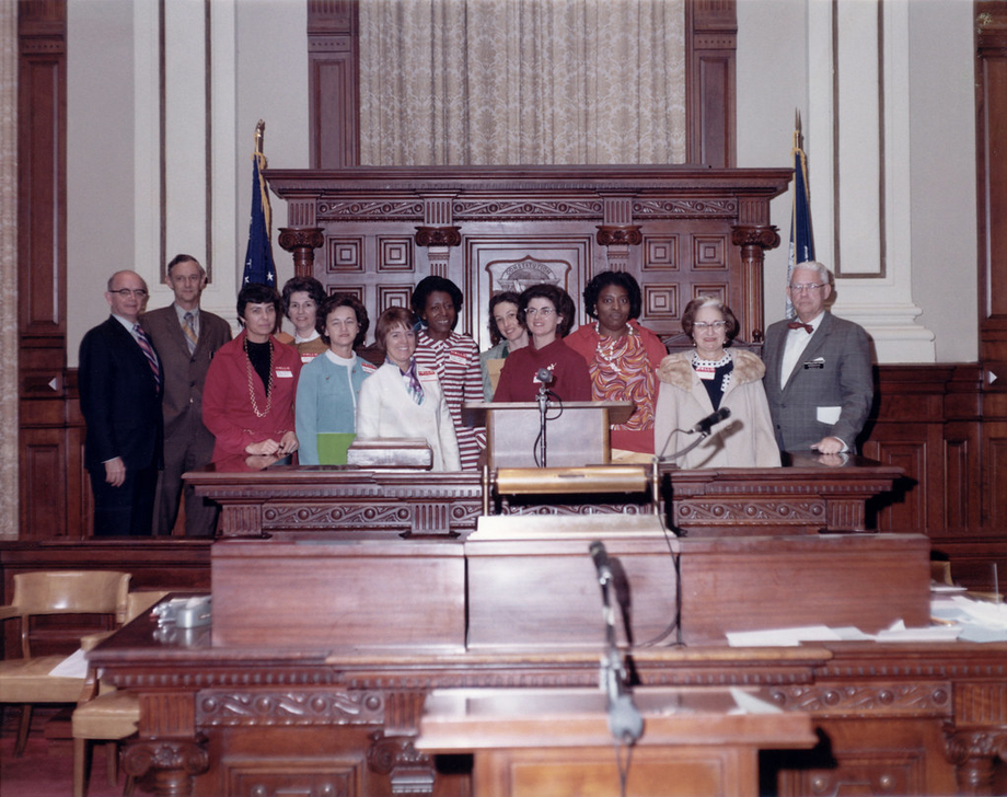 League members at a legislative brunch in Atlanta, GA in the 1970s
