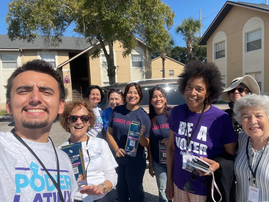 Members of LWV Florida at Power the South in 2023