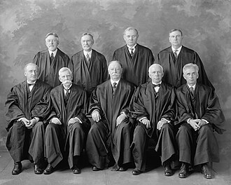 SCOTUS including the "Four Horsemen of the Apocalypse"