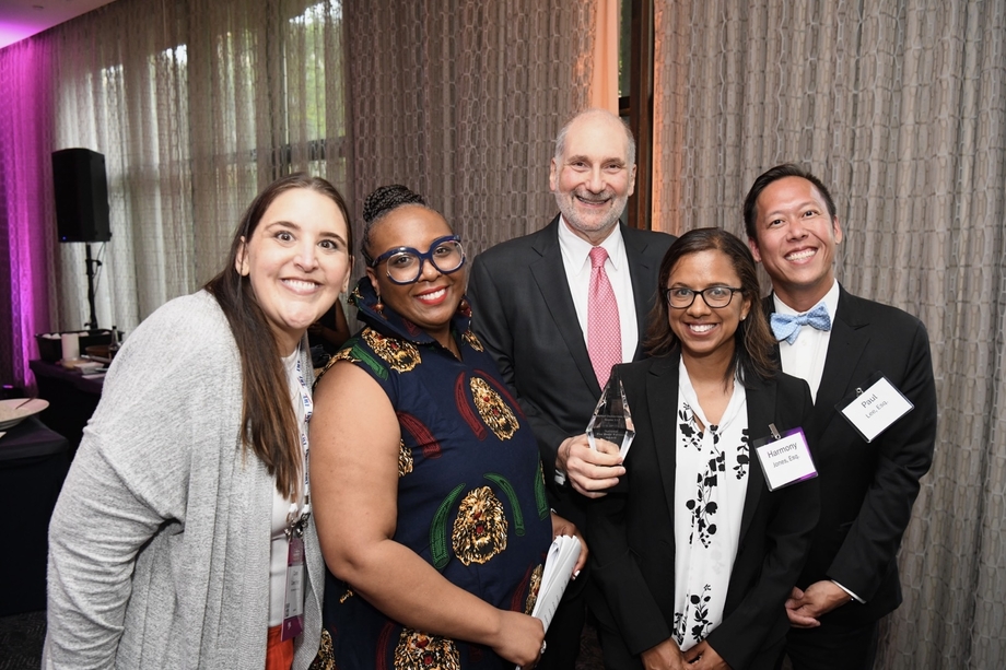 Celina Stewart, Caren Short, and several people at our Convention donor reception in DC
