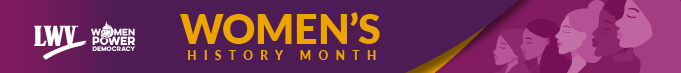 Text: Women's History Month