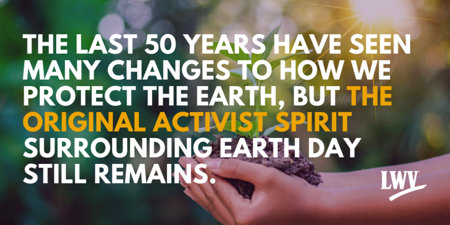 Celebrating 50 years of Earth Day