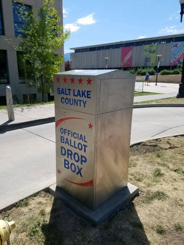 Salt Lake City Ballot Drop Box