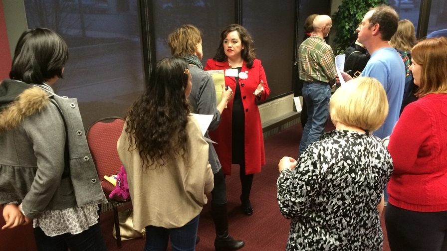 ‘Candi-dating:’ Using speed networking to meet candidates
