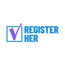 The text "Register Her" next to a checkbox